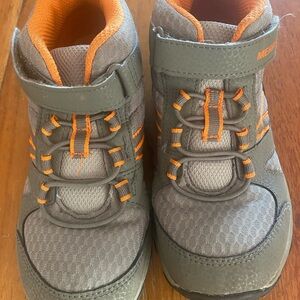 Merrell Kids Boots Gray and Orange